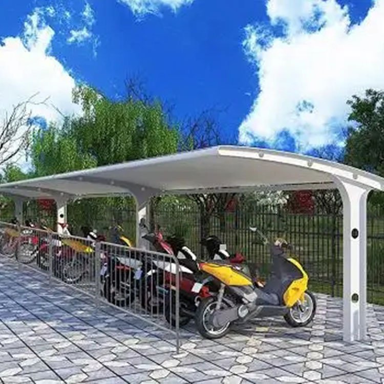 上海膜结构电动车棚